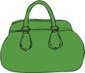 green purse