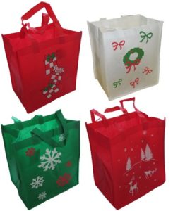 reusable holiday gift bags